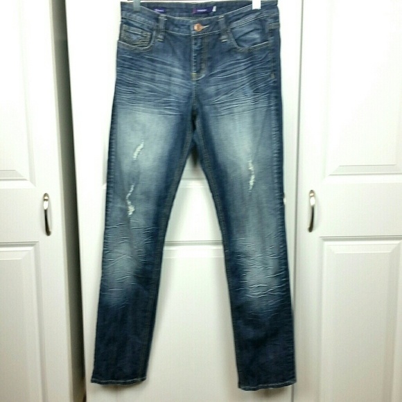 Vigoss Distressed Skinny Jeans | sz 9 - Picture 1 of 7